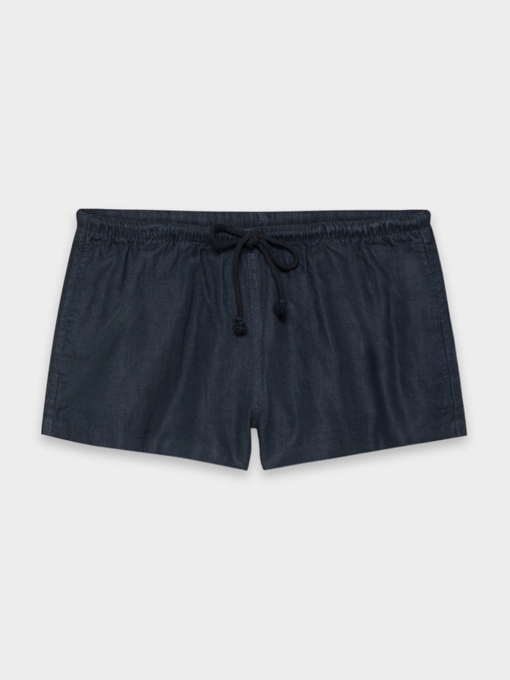 TNA ARITZIA Ansel linen shorts in vintage admiral (navy)
